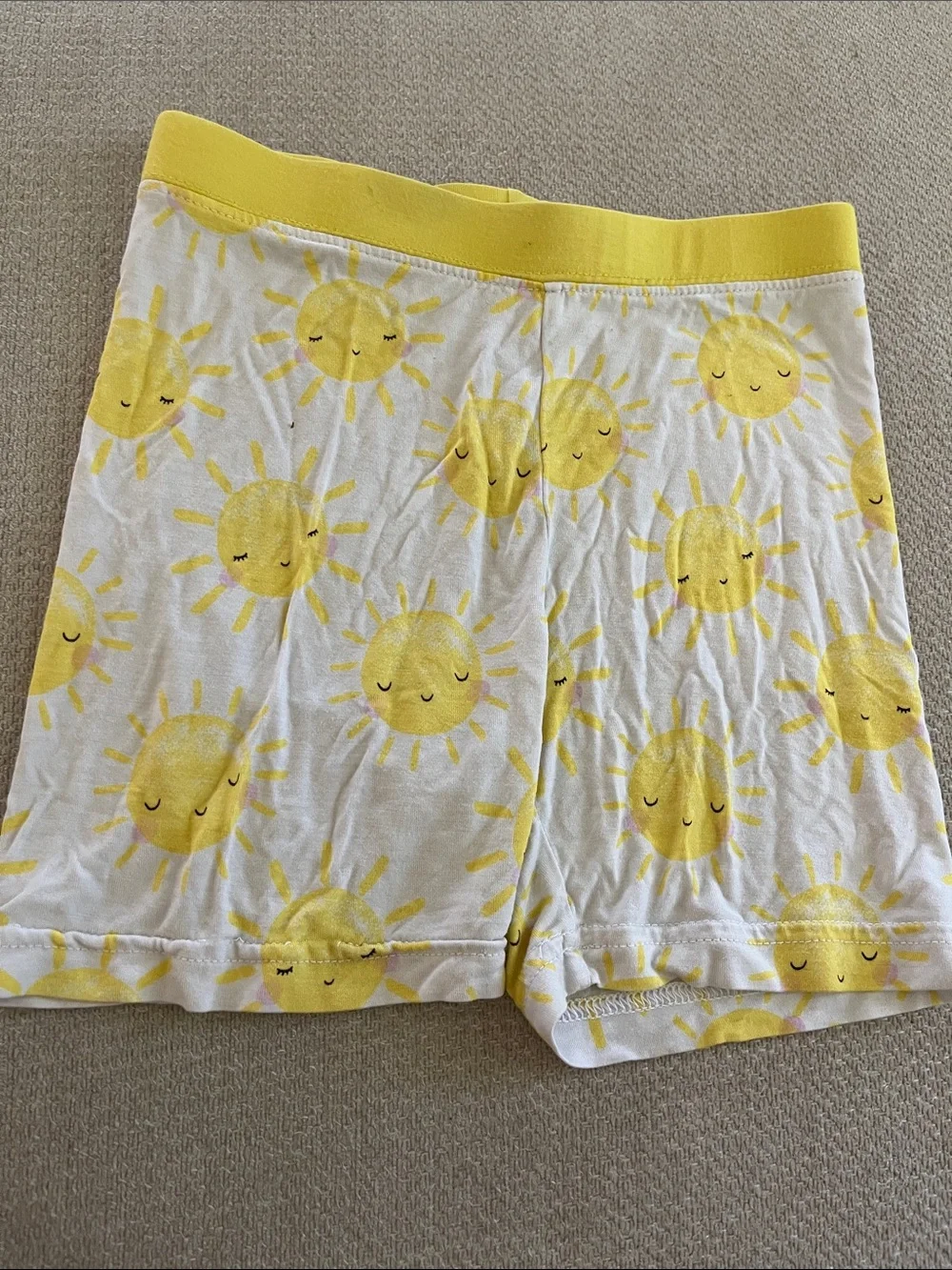 Little Sleepies Sun-Print Short Sleeve Pajama Set 4t